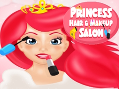 Mchezo Princess Hair & Makeup Salon 