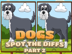 Mchezo Dogs Spot the Diffs Part 2