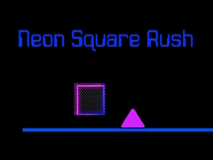Mchezo Neon square Rush