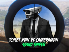 Mchezo Toilet Man vs Cameraman Squid Sniper