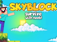 Mchezo Skyblock Survive With Noob!
