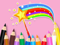 Mchezo Coloring Book: Magic Stick