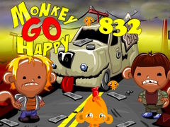 Mchezo Monkey Go Happy Stage 832
