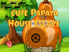 Mchezo Cute Papaya House Escape