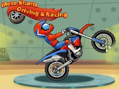 Mchezo Moto Stunts Driving & Racing