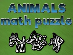Mchezo Animals Math Puzzles