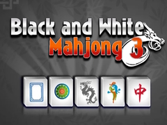 Mchezo Black and White Mahjong 3