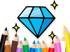 Mchezo Coloring Book: Shining-Diamond