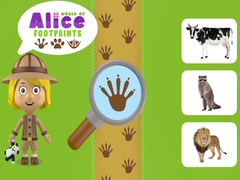 Mchezo World of Alice Footprints
