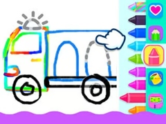 Mchezo Toddler Drawing: Ambulance
