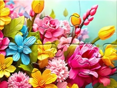 Mchezo Jigsaw Puzzle Flowers