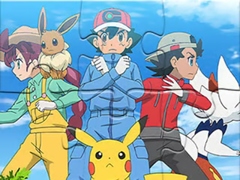 Mchezo Jigsaw Puzzle: Pokemon Clan