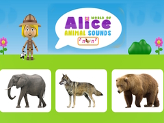 Mchezo World of Alice Animal Sounds