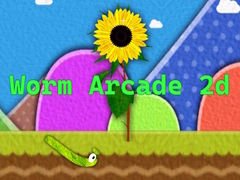 Mchezo Worm Arcade 2d