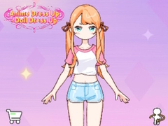 Mchezo Anime Dress Up Doll Dress Up