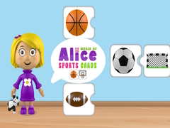 Mchezo World of Alice Sports Cards