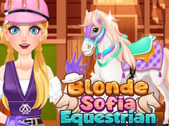 Mchezo Blonde Sofia Equestrian