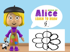 Mchezo World of Alice Learn to Draw