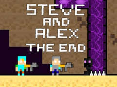 Mchezo Steve and Alex TheEnd