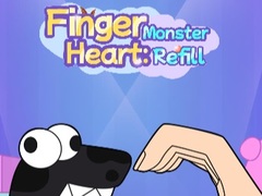 Mchezo Finger Heart: Monster Refill 