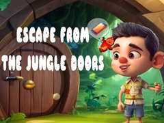 Mchezo Escape from the Jungle Doors