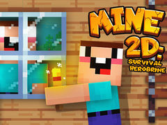 Mchezo Mine 2D Survival Herobrine