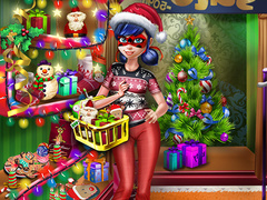 Mchezo Dotted Girl Christmas Shopping