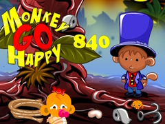 Mchezo Monkey Go Happy Stage 840