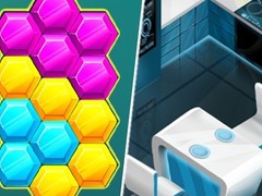 Mchezo Hexa Blast Game Puzzle