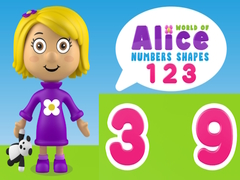 Mchezo World of Alice Numbers Shapes