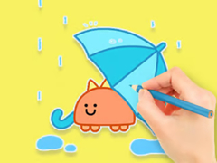 Mchezo Coloring Book: Fun Rainy Day