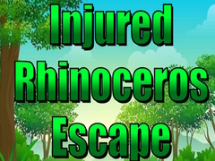 Mchezo Injured Rhinoceros Escape