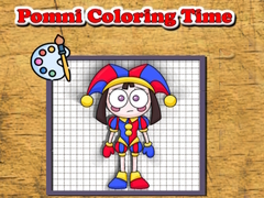 Mchezo Pomni Coloring Time