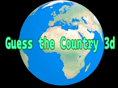 Mchezo Guess the Country 3d
