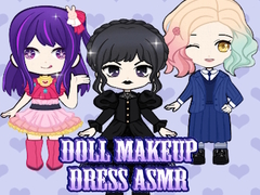 Mchezo Doll Makeup Dress ASMR