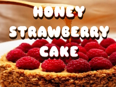 Mchezo Honey Strawberry Cake Jigsaw