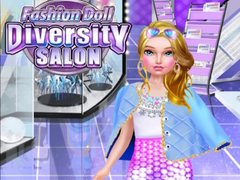 Mchezo Fashion Doll Diversity Salon