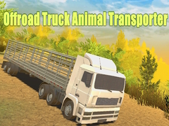 Mchezo Offroad Truck Animal Transporter