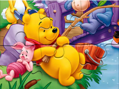 Mchezo Jigsaw Puzzle: Winnie Fishing