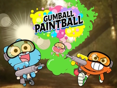Mchezo Gumball Paintball
