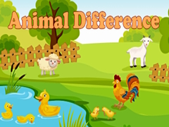 Mchezo Animal Difference