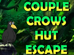 Mchezo Couple Crows Hut Escape