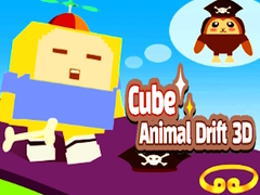 Mchezo Cube Animal Drift 3D