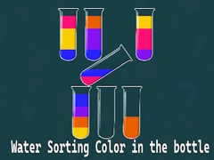 Mchezo Water Sorting Color in the bottle