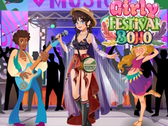 Mchezo Girly Festival Boho