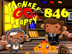 Mchezo Monkey Go Happy Stage 846