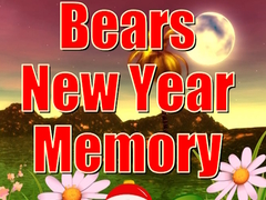 Mchezo Bears New Year Memory