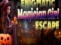 Mchezo Enigmatic Magician Girl Escape