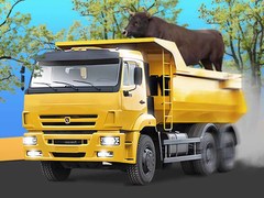 Mchezo Animal Transporter Truck