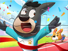 Mchezo Jigsaw Puzzle: Fun Sports Day